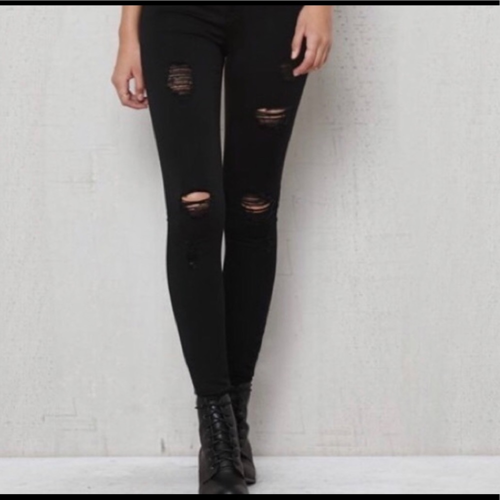 Pacsun ripped jeggings
